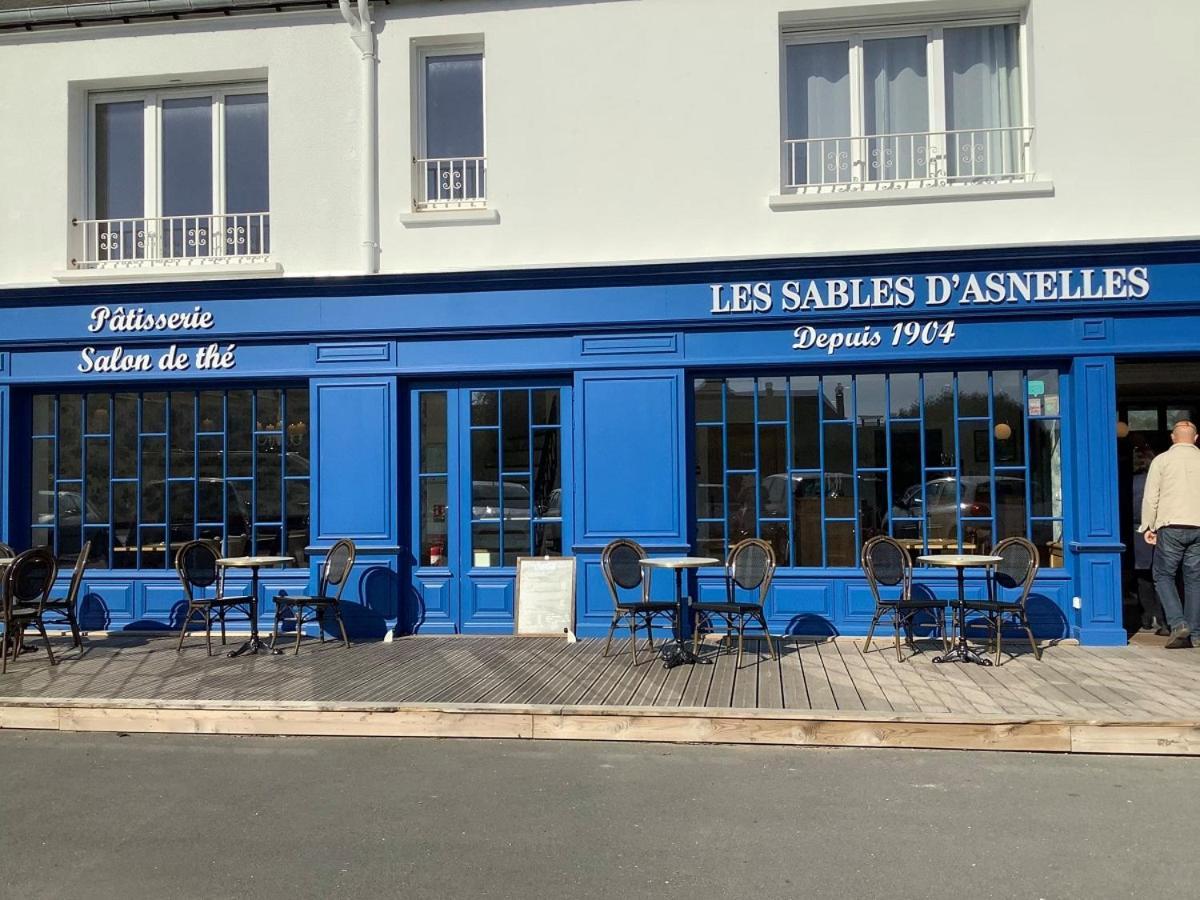 Appart A 2 Pas De La Plage - Centre D'Asnelles Luaran gambar